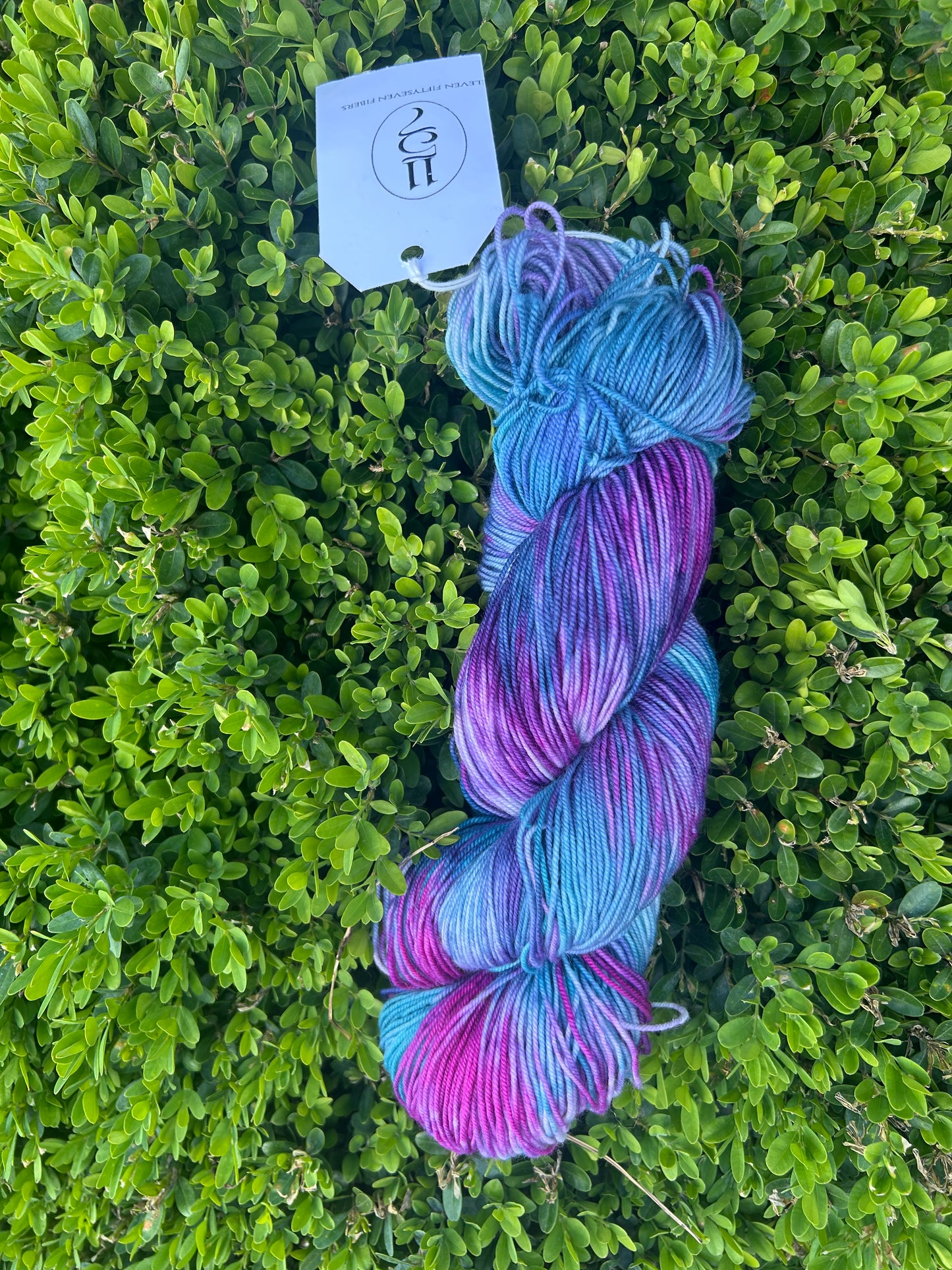 Cosmic Violet Hand Dyed yarn |Sock weight | 100g