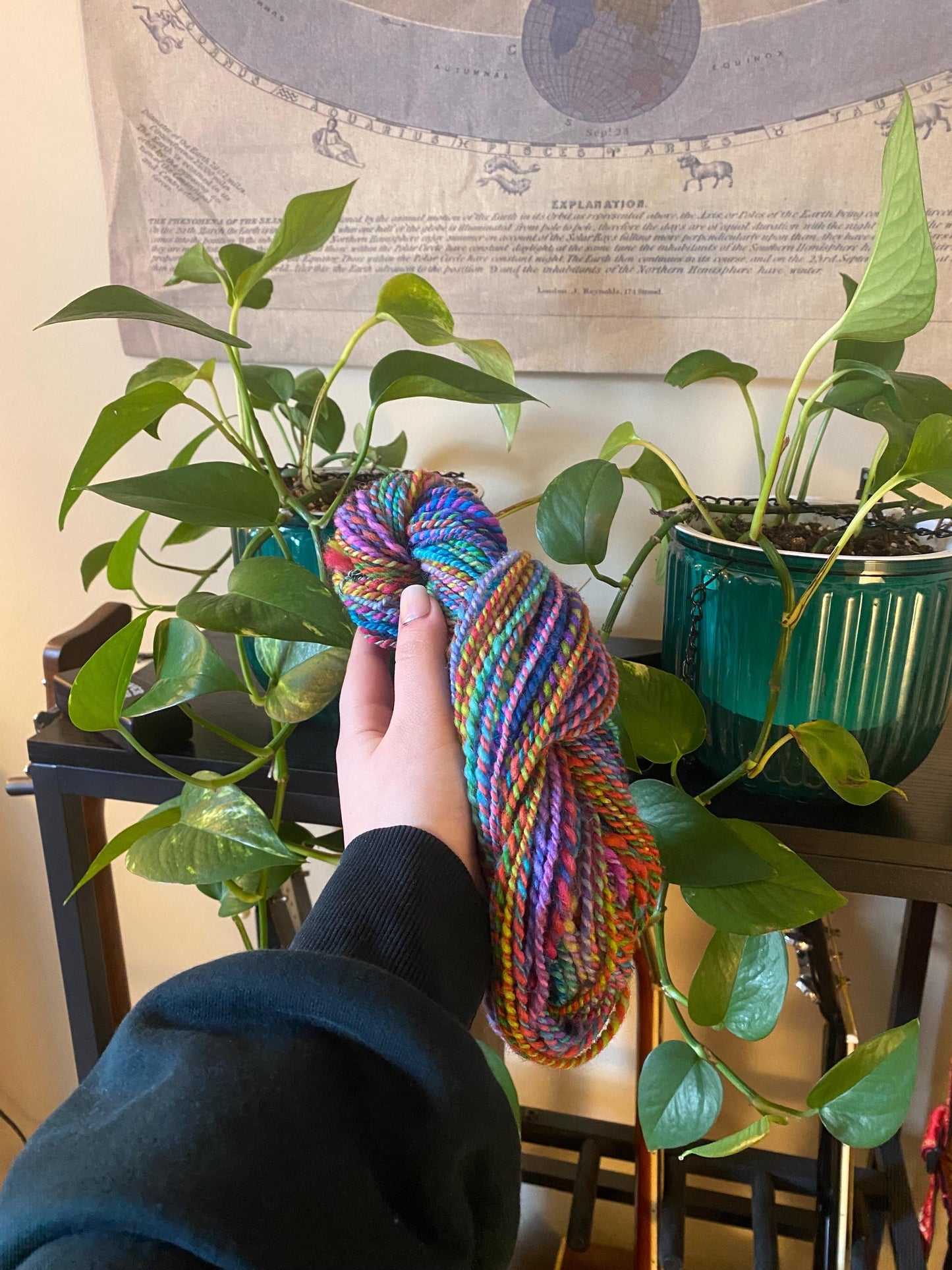 Hand Spun Yarn | Baby Hanks up to 100g