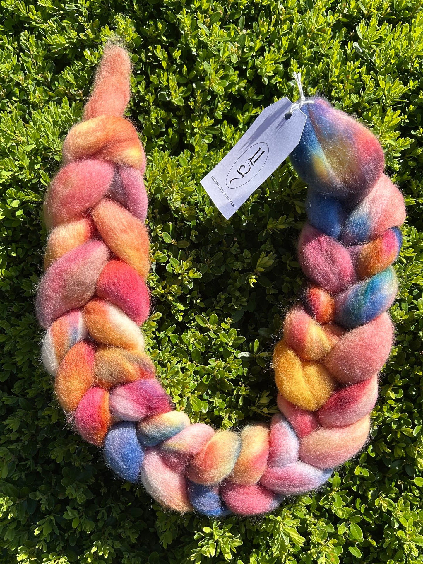 Hand Dyed Merino Wool Roving for Spinning, Felting (50-100g) | Ironsides