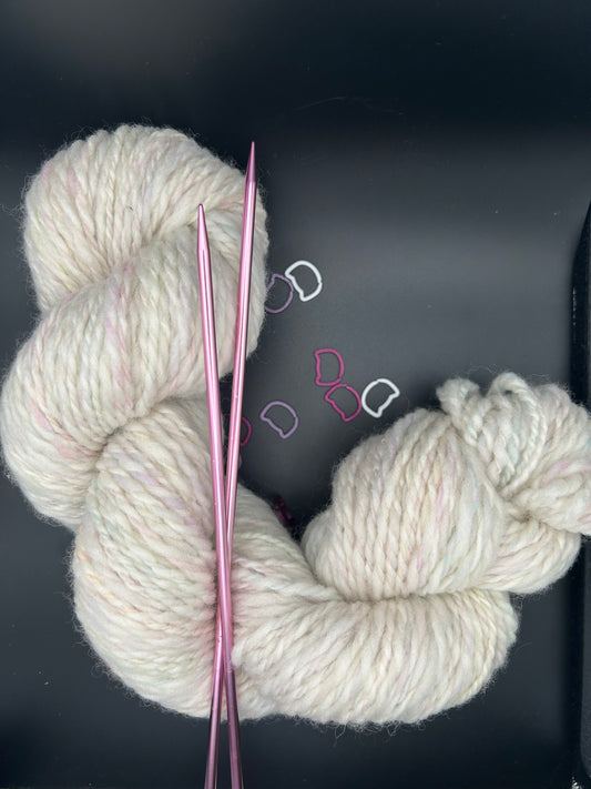 Hand Spun Yarn | Daisy Chains |  100g Hank