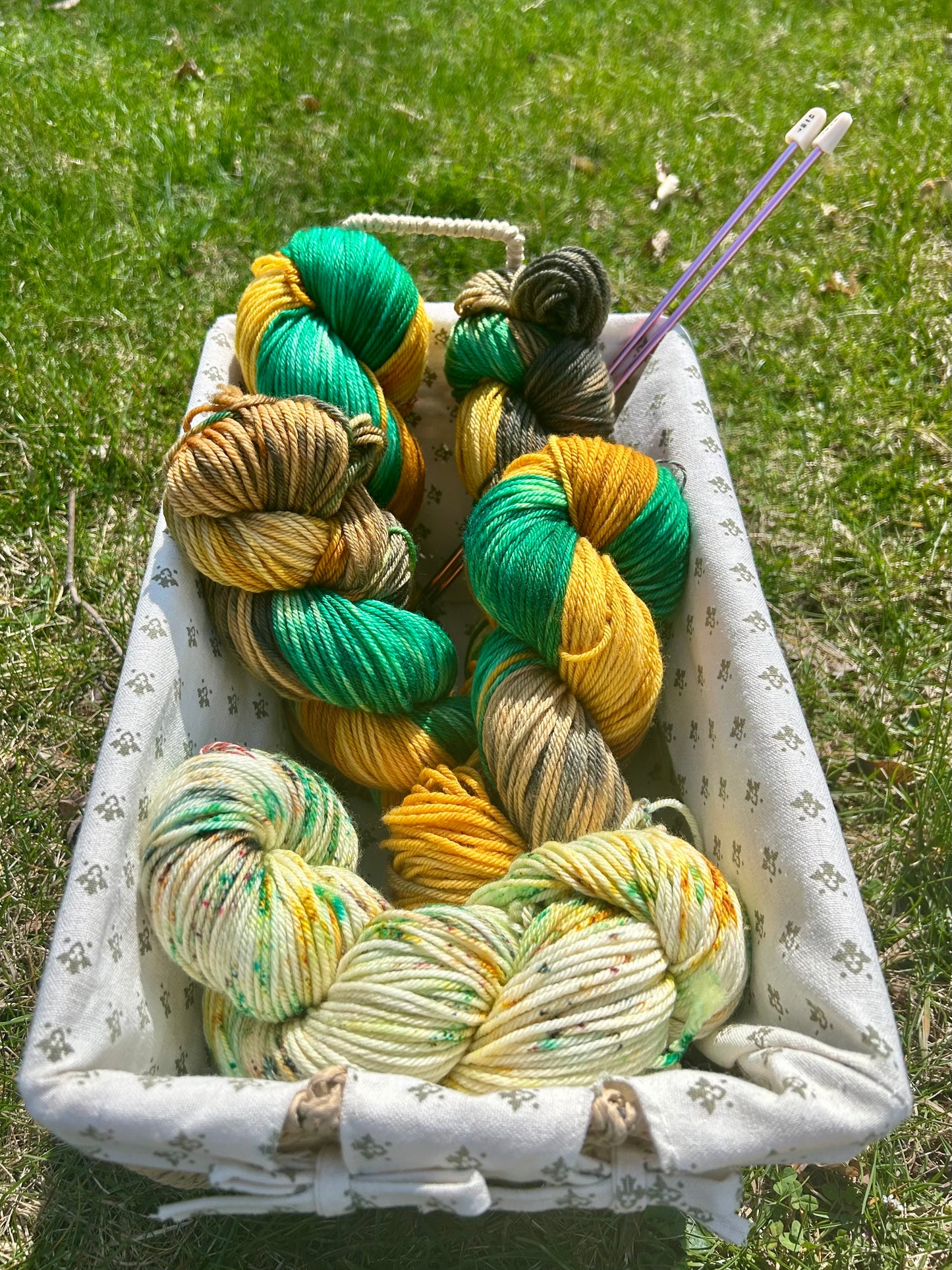 Deere Season Worsted Hand-dyed Yarn