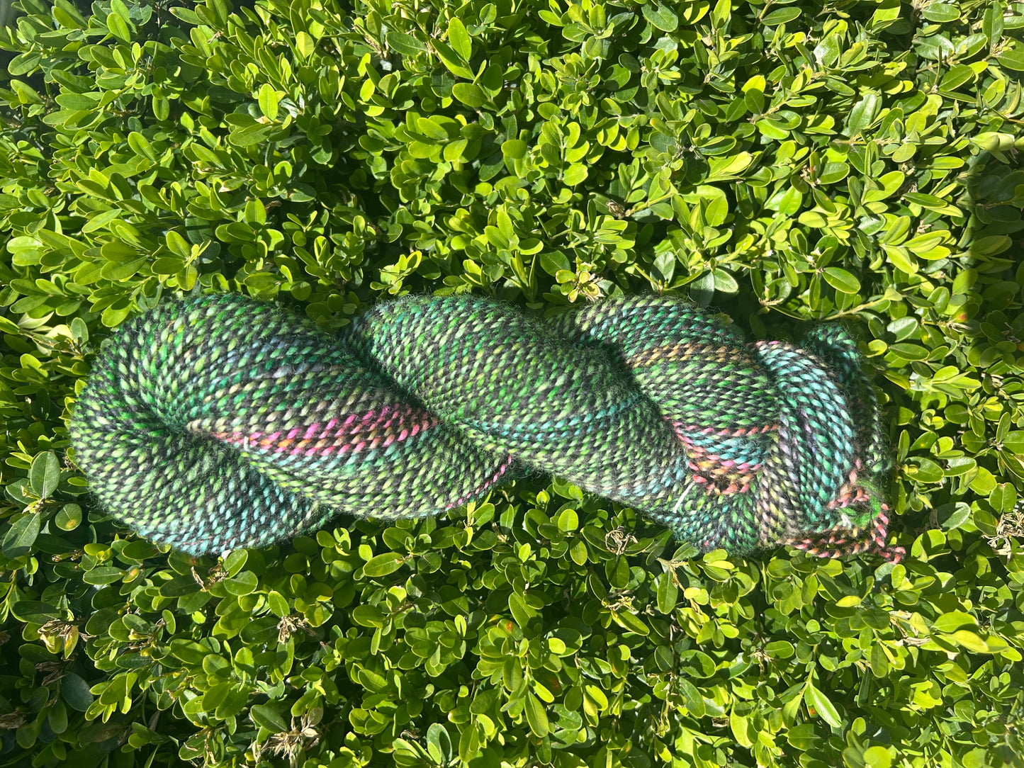 Hand Spun Yarn | Roller Rink | 100g Hank