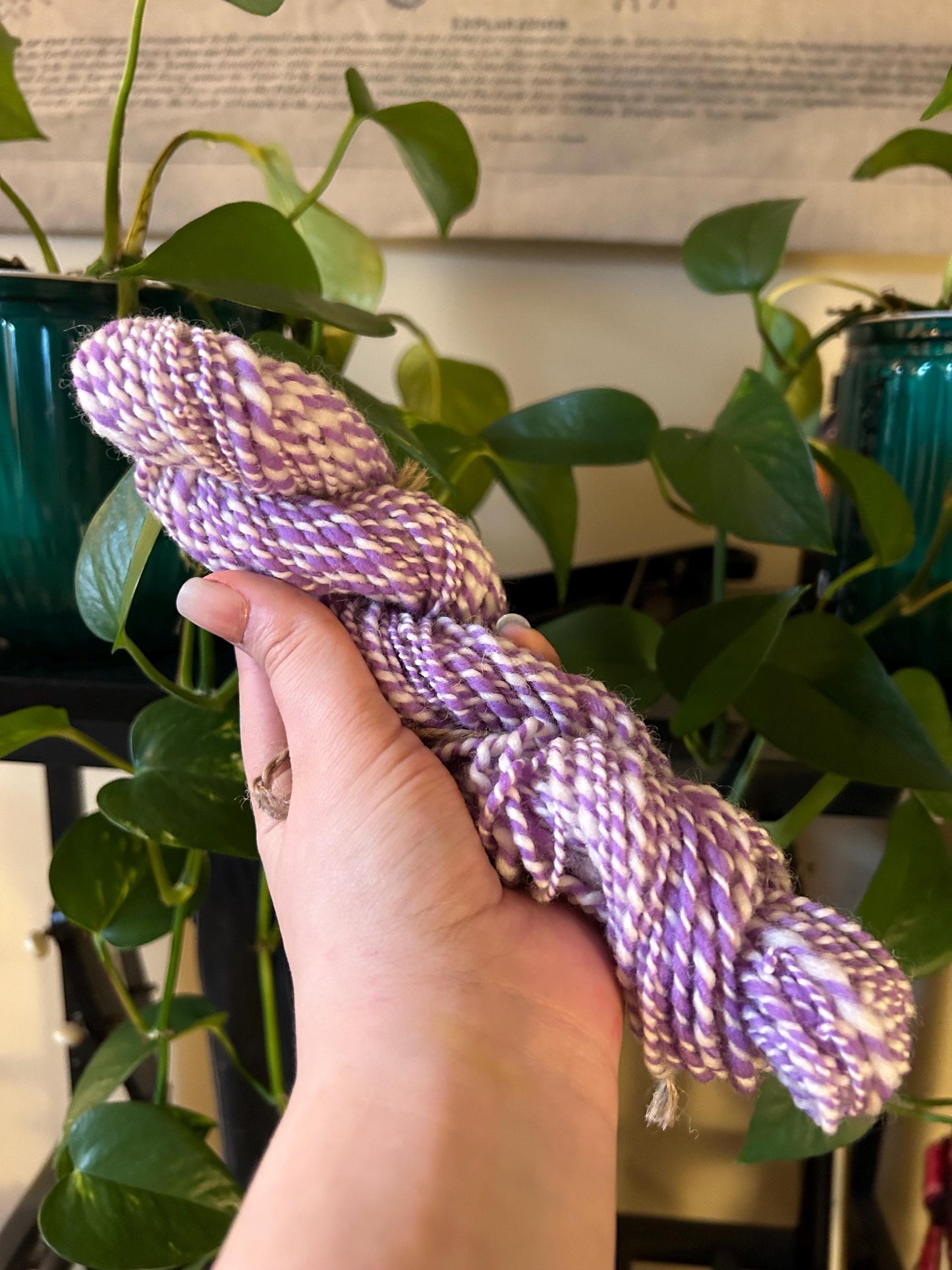 Hand Spun Yarn | Baby Hanks up to 100g
